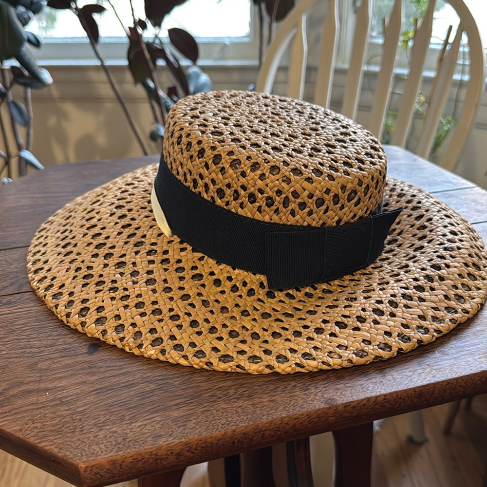 Vintage straw har from Nordstrom